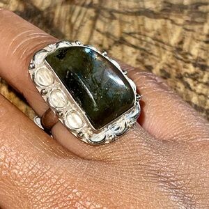 Labradorite Ring Size 7